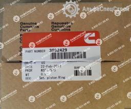 3802429 комплект поршневых колец на Cummins 6C8.3